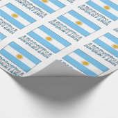 Papier Cadeau Argentine et drapeau argentin (Coin)