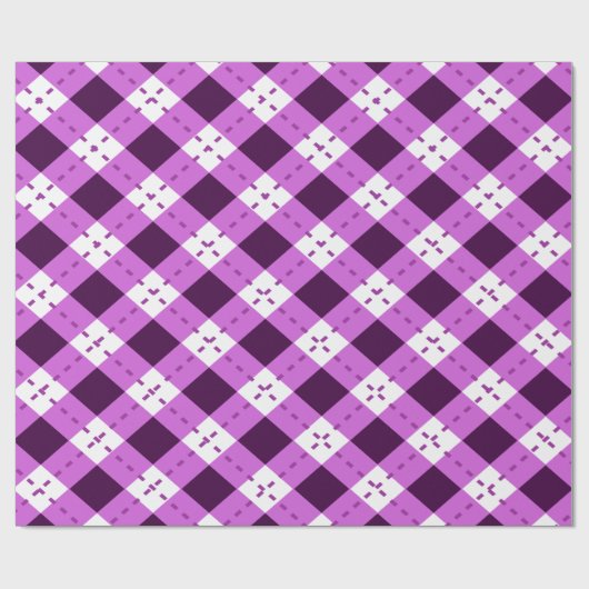 Papier Cadeau Argyle (Plat)