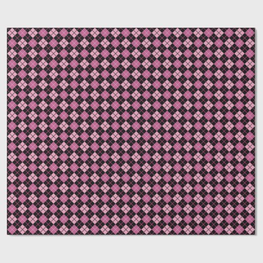 Papier Cadeau Argyle Pattern (Plat)