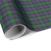 Papier Cadeau Argyll District Tartan - retour à vos racines (Coin rond)