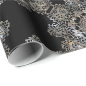 Papier Cadeau Aristocratique (Coin rond)