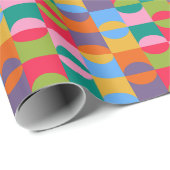 papier cadeau ‘Arlequin’ (Coin rond)