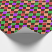 Papier Cadeau Arlequin Arlequin aux couleurs d'automne (Coin)