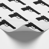 Papier Cadeau Arme à feu (Coin)