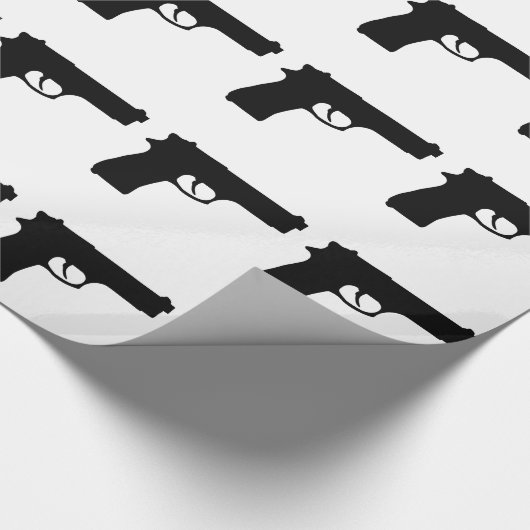 Papier Cadeau Arme à feu (Coin)