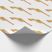 Papier Cadeau Arme à feu antique (Coin)