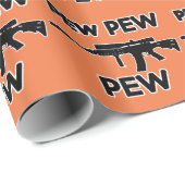 Papier Cadeau Arme à feu de banc de banc (Coin rond)