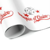 Papier Cadeau arme de choix (Coin rond)