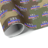 PAPIER CADEAU ARMÉE 250 ANS (Coin rond)