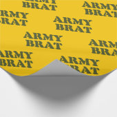 PAPIER CADEAU ARMÉE BRAT (Coin)