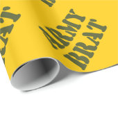 PAPIER CADEAU ARMÉE BRAT (Coin rond)