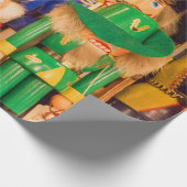 Papier Cadeau Armée des casse-noix de Noël (Coin)