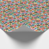 Papier Cadeau Armoiries : Arrière - plan héraldique. (Coin)