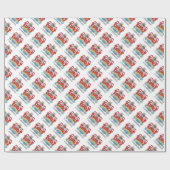 Papier Cadeau Armoiries de Cambridge (Plat)