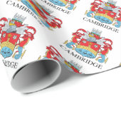 Papier Cadeau Armoiries de Cambridge (Coin rond)