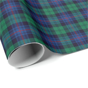 Papier Cadeau Armstrong Clan Tartan