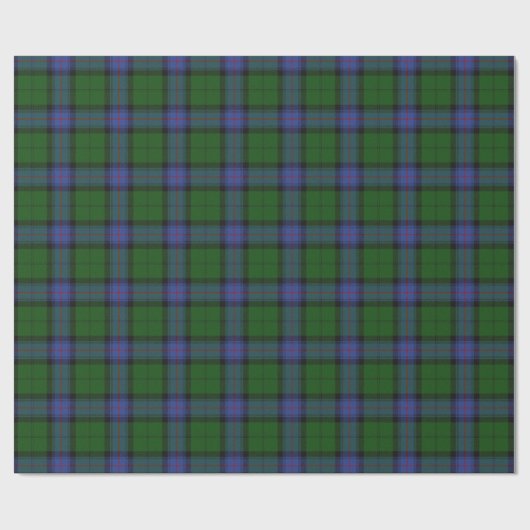 Papier Cadeau Armstrong Clan Tartan Scottish Plaid Motif (Plat)