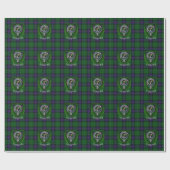 Papier Cadeau Armstrong Scottish Clan Tartan & Crest (Plat)