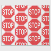 Papier Cadeau arrêt du signe (Plat)