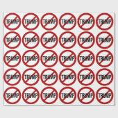 Papier Cadeau Arrêtez l'atout (Plat)
