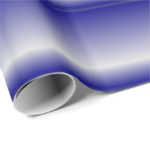 Papier Cadeau Arrière 3D bleu Abstrait (Coin rond)