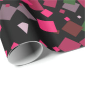 Papier Cadeau Arrière - plan abstrait coloré (Coin rond)