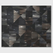 Papier Cadeau arrière - plan abstrait. mosaïque grise illustrati (Plat)