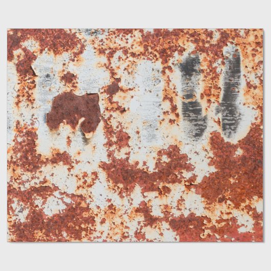 Papier Cadeau arrière - plan abstrait texture rouille grunge (Plat)