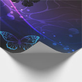 Papier Cadeau Arrière - plan aux papillons de nuit (Coin)