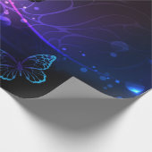 Papier Cadeau Arrière - plan avec papillons de nuit (Coin)