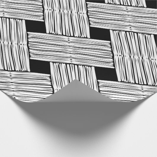 Papier Cadeau Arrière - plan avec patte transparente traditionne (Coin)