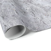 Papier Cadeau Arrière - plan blanc et gris clair (Coin rond)