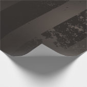 Papier Cadeau Arrière - plan brun rayé Steampunk (Coin)