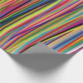 Papier Cadeau  arrière - plan clair et coloré en stripescol (Coin)