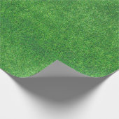 Papier Cadeau Arrière - plan d'abrégé sur texture d'herbe verte (Coin)