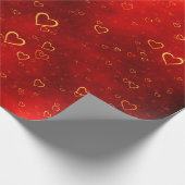 Papier Cadeau Arrière - plan d'amour sur (Coin)