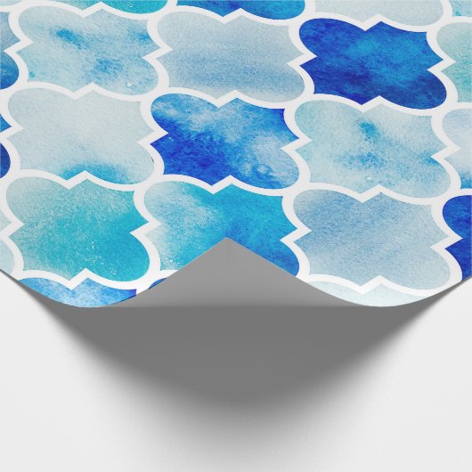 Papier Cadeau Arrière - plan d'aquarelle transparente. Belle tou (Coin)