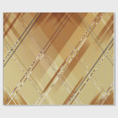 Papier Cadeau Arrière - plan de bandes diagonales 3 (Plat)