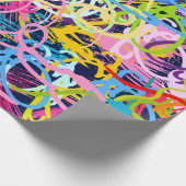 Papier Cadeau Arrière - plan de beaux-arts. Motif sans faille av (Coin)