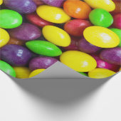 Papier Cadeau Arrière - plan de bonbons (Coin)