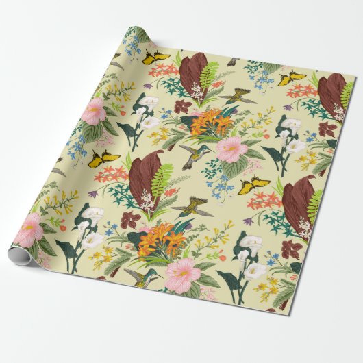 Papier Cadeau Arrière-plan de conception de motif Abstrait (Déroulé)