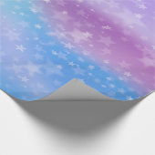 Papier Cadeau Arrière - plan De Dégradé Bleu Et Violet (Coin)