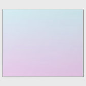 Papier Cadeau Arrière - plan de dégradé rose et bleu pastel (Plat)