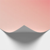 Papier Cadeau Arrière - plan de dégradé rose et pêche (Coin)