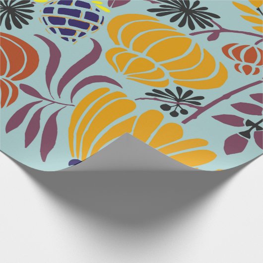 Papier Cadeau arrière - plan de design floral (Coin)