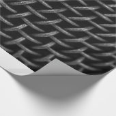 Papier Cadeau Arrière - plan de grille de microphone (Coin)