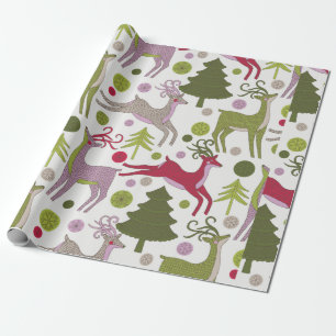 Papier Cadeau Arrière - plan de Noël