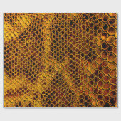 Papier Cadeau Arrière - plan de peau de serpent (Plat)