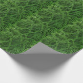 Papier Cadeau Arrière - plan de peau de serpent exotique (Coin)