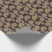 Papier Cadeau Arrière - plan de style Paisley (Coin)